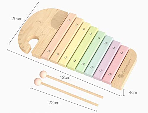 Amazon | U.STAR ぞうさん 木琴 木のおもちゃ モンテッソーリ教具 知育