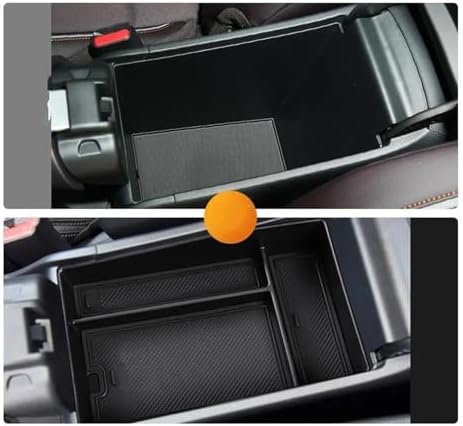 for ZRV for ZR-V 2022-2024 Central Console Holder Container Organizer Interior Acc ABS Car Armrest Box Storage Box Tray image 5