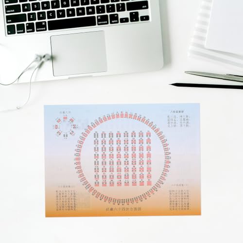 TOYANDONA 5 Pcs I Ching Book of Changes Guide with 64 Hexagrams Featuring Stunning Illustrations, Beginner Friendly and Accurate Divination Manual for Decision Making and Problem Solving - Image 8