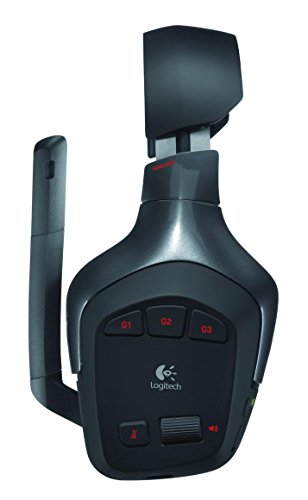 Logitech G930 Cuffia Wireless per Giochi, Nero