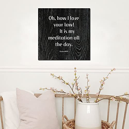 Tollyee Wooden Signs With Saying How I Love Your Law Decorative Wood Signs Plaques Inspirational Quote Wood Sign For Home Cabin Front Door Outdoor Decoration 10X10In #TOP2