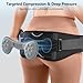 SueStar Sacroiliac Belt with Removable 3D Pressure, Hip Brace for SI Joints Pain, Lower Back Pain and Sciatica Nerve Relief, Anti-slip Si Joint Belt for Women,Gery.L
