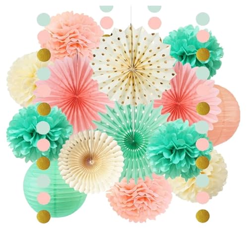 Déco Anniversaire Fleurs en Papier pour Sublimer Facilement Vos Salles de Fête