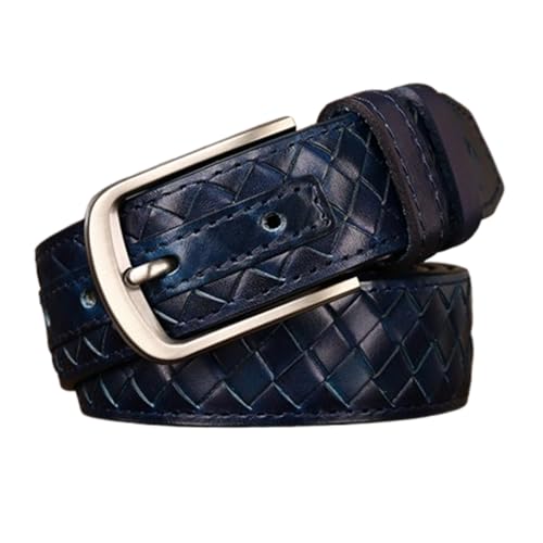 Ceinture en cuir véritable tressé : l'authenticité d'un héritage vintage unique