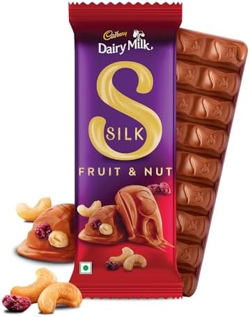 DAIRY MILK SILK FRUIT AND NUT CHOCOLATE BAR 51G