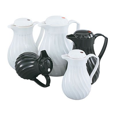 Swirl Beverage Server Insulated 64 oz. White