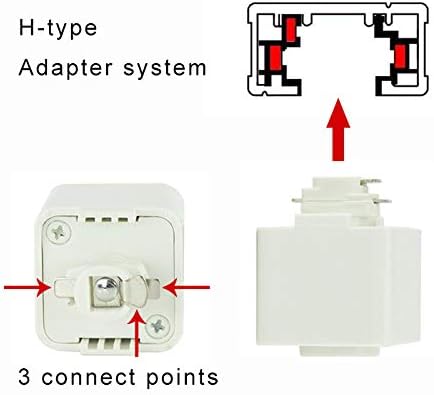 ANYE Macaron White Light Fixtures H-Type Track Light Pendants 1.6ft Cord Wooden Handle Small Cylinder Pendant Light Nordic Minimalist Style for Restaurant Dining Room Bulb Sold Separately