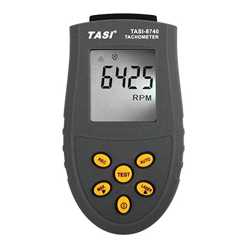 Buy TASI8740 Noncontact Digital Tachometer rpm meter 2.599,999RPM