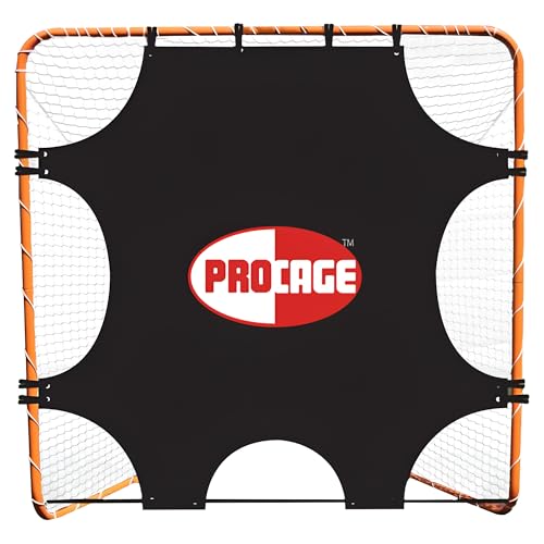 Trigon Sports Lacrosse Goal Shooting Target, Corner Targets for Shooting Practice, Lacrosse Net Training Equipment Fits Any Standard Size Lacrosse Goal, Size 6'x6'