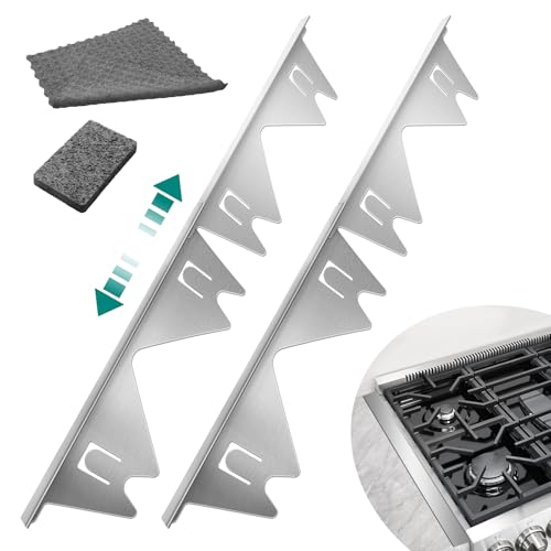Couvre-joints en acier inoxydable Windspeed pour bloquer les miettes