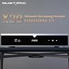 Gustard X30 4 x ES9039SPRO Streaming Digital to Analog Convertor Decoder with Remote Control (Silver)