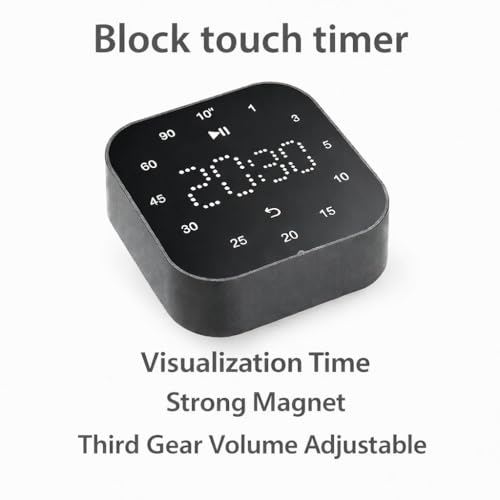 Image of CBK 199 Minute 60 Second Touch Display Digital Kitchen Timer, Manual Countdown Kitchen Timer,Digital Cooking Timer Counter Clock for Seniors, Adult and Kids to Use