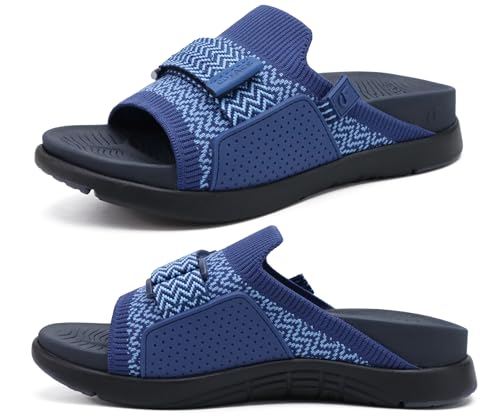 Image of COFACE Women's Orthotic Sandals Comfortable Plantar Fasciitis Arch Support