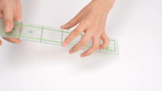 Image of 5x30cm Quilting Ruler, Acrylic Quilter Ruler High Transparent Tailor Dressmaker Quilting Tool DIY Sewing Ruler for Easy Precision Cutting (Metric)
