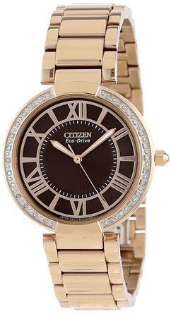 �V�`�Y�� Citizen Women's EM0103-57X d'Orsay Eco-Drive Rose Gold Tone Watch ���� ���f�B�[�X �r���v �y���s�A���i�z