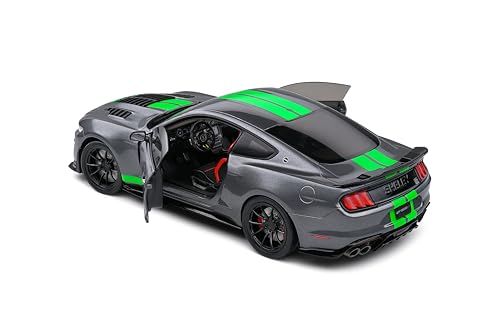 Solido Modelo Ford Mustang GT500 Gris 1:18 miniatura 6