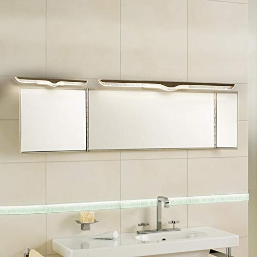 Éclairage avant de miroir de bain LED acrylique pour votre routine