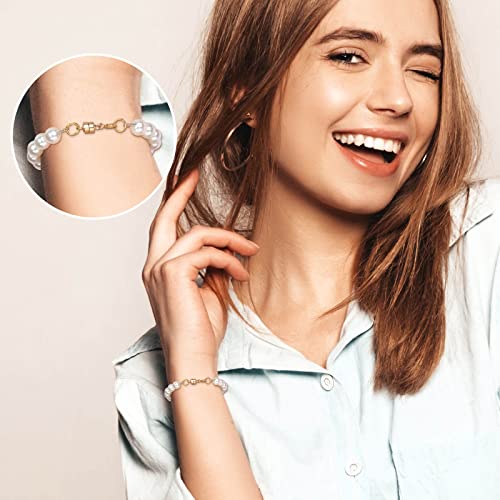 16 Pcs Magnetic Necklace Clasps And Closures Jewelry Clasps Connector Bracelet Extender For Necklace Jewelry Crafts Making Supplies Gold And Silver #TOP5