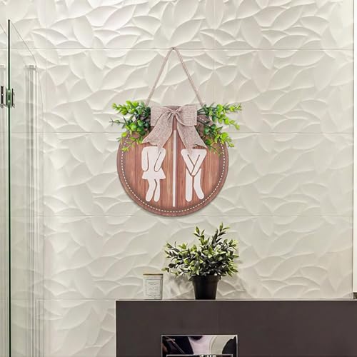 Decoracion rustica de granja letrero de madera para puerta interior 2