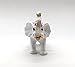 Waltz&F White Elephant Ring Holder Trinket Box Animal Figurine Collectible Large Jewelry Box