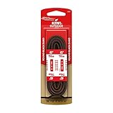 Kiwi Boot Laces, 45-inch, Round, Black, 3-Pack