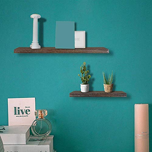 Étagère flottante MU robuste 30cm avec support mural charge lourde