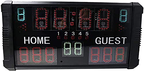 Marcador digital para baloncesto 14 dígitos 50x25.5x5.5cm