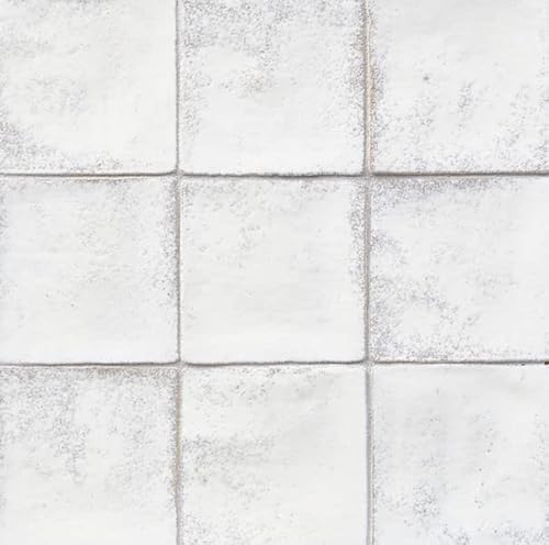 4x4 Gotoki Yaki Milky White Japanese Style Tile Wall Floor