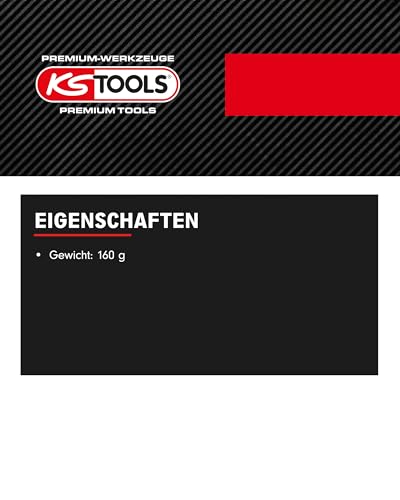 KS Tools Folienradierer mit Lamellen Ø 90 mm 515.1248 I Klebereste Entferner für Akkuschrauber & Bohrmaschine I Löst Aufkleber-, Kleb- und Farbresten