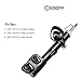 For Dodge,ECCPP Front Rear Shocks Absorbers Fits 2007 2008 2009 2010 2011 2012 for Dodge Caliber,2007 2008 2009 2010 for Jeep Compass,2007 2008 09 10 for Jeep Patriot 334643 Auto Shocks Struts (4 pcs)