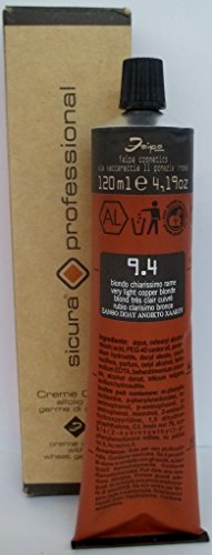 Sicura Professional Color Crema 9.4 Rubio Cobre Muy Claro miniatura 4