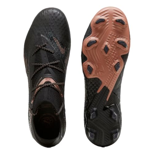 PUMA Mens Future 7 Ultimate Firm GroundArtificial Ground Soccer Cleats Cleated, Firm Ground - Black - Size 12 M, 107599023