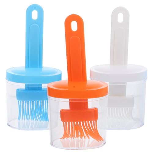 BEBEMOKO 1Set Silicone Basting Brush Sauce Brushes for Grilling Baking and Cooking Easy to Use for Bbq and Pastries