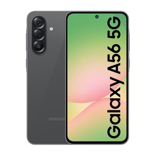 Image of Samsung Galaxy A56 5G (Awesome Graphite, 8GB, 256GB) | Metal Frame | Gemini Live | Awesome Intelligence (AI): Circle to Search, Instant Slo-Mo, Auto-Trim, Object Eraser | Flagship Grade Camera