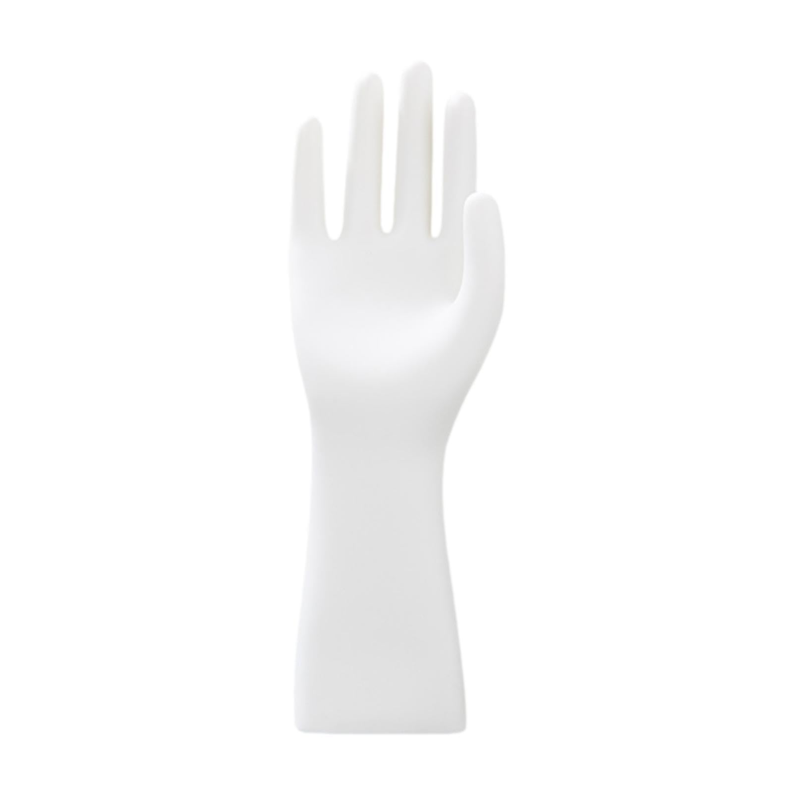 TWISAXC Stylish Male Hand Mannequin Model Lightweight Decorative Gloves Display Stand Practical Rings Organizer For Unique Decor Watch Stand Multifunctional