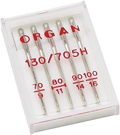 organ Assorted Needles For Sewing Machine, nº70 Nº80 Nº90 Nº100, Stainless Steel