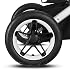 Cybex Talos S Lux Stroller, AllTerrain Wheels, FrontFacing or ParentFacing Seat Positions, OneHand Fold, Multiposition Recline, Navy Blue