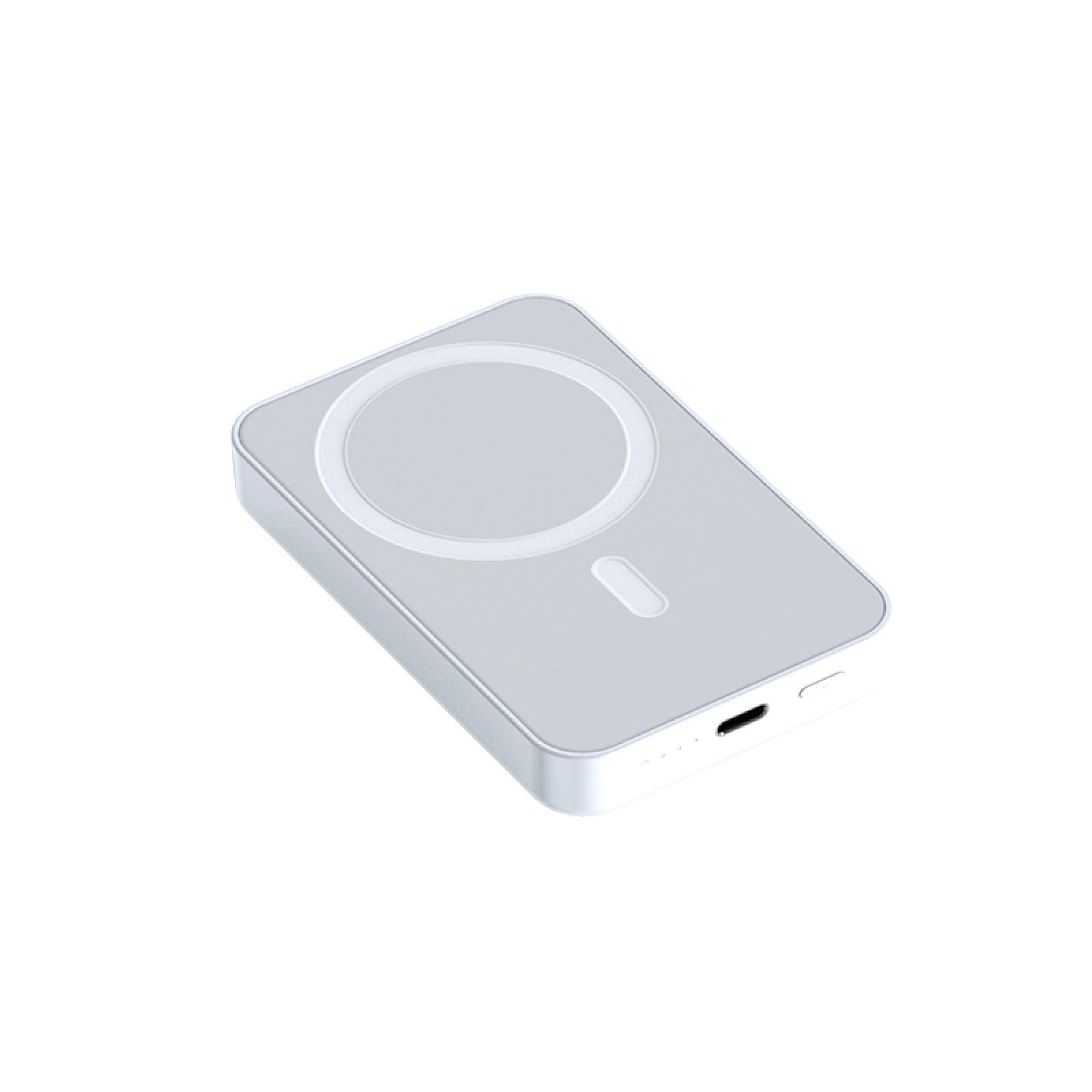 20000mah Banco de energía magnética Mini Cargador portátil de Gran Capacidad batería Externa de Carga rápida inalámbrica para teléfonos Inteligentes tabletas al Aire Libre Blanco