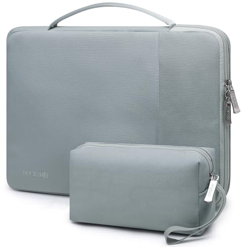 Funda para MacBook Air 13 y iPad Pro 12.9 en color azul ceniza HYZUO