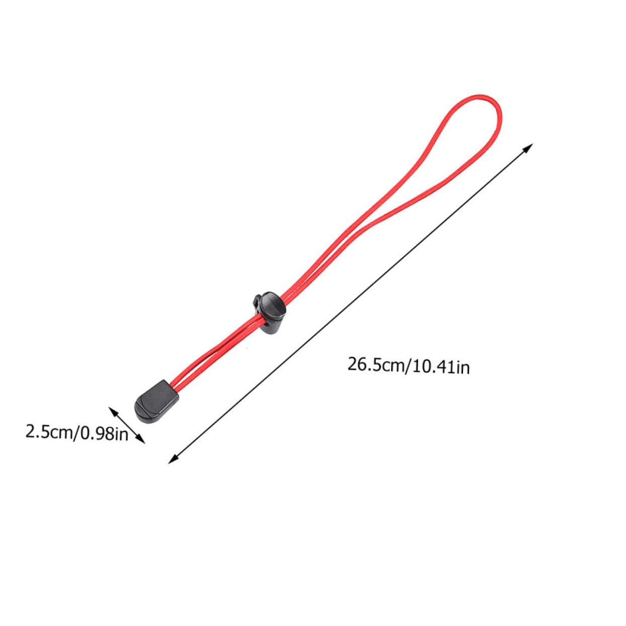 Parliky Storage Straps 8pcs Outdoor Elastic Straps Hiking Elastic Cord Self-Locking Feature