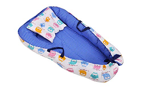 Image of by Urban Space 100% Cotton Reversible Baby Bedding Set with Pillow, Warm Bedding, Multi Transportation