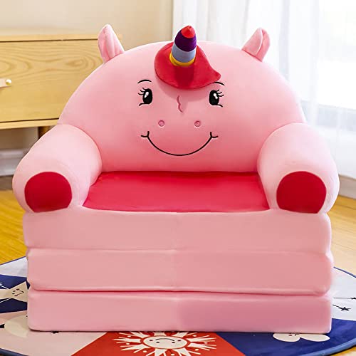 QILEKid's Cartoon Sofa Chair with Armrests (1-15 Years)