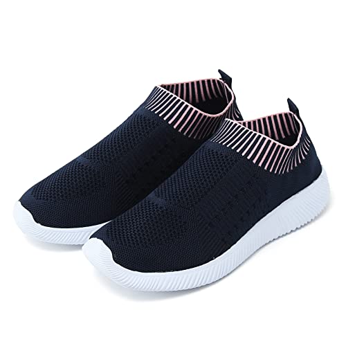 Rvidbe Running Shoes Womens Size 11, Fashion Sneakers For Women 2023 Leather, Walking Shoes Women Slip On Womens Slip On Sneaker Shoes Casual Nurse Walking Loafers Comfortable Tennis Shoes #TOP4