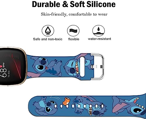 Leotop Stitch fasce vivaci compatibili con Fitbit