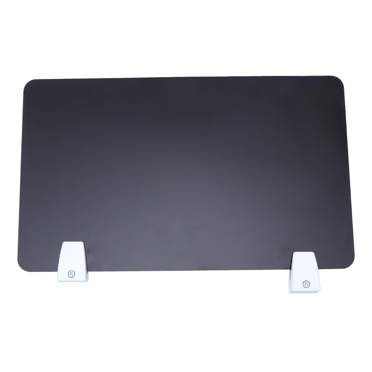 Panneau de séparation acrylique noir pour bureau et école