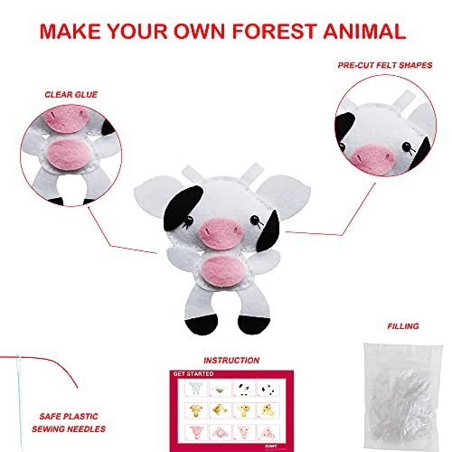 Felt-DIY-Sewing-Crafts-Farm-Animal-Toy-DIY-Set-Farm-Animal-Toy-DIY-Making-Kit-Stitch-Sew-Your-Toy-Stuffed-3-DIY-Crafts-Set-for-Kids Felt-DIY-Sewing-Crafts-Farm-Animal-Toy-DIY-Set-Farm-Animal-Toy-DIY-Making-Kit-Stitch-Sew-Your-Toy-Stuffed-3-DIY-Crafts-Set-for-Kids