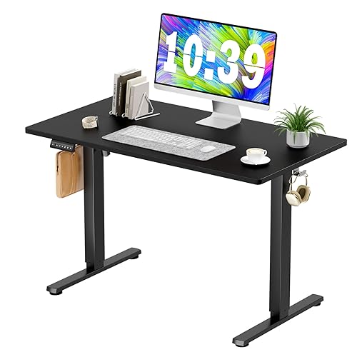 Sweetcrispy Electric Standing Desk 40 x 24 inch Adjustable Height Sit