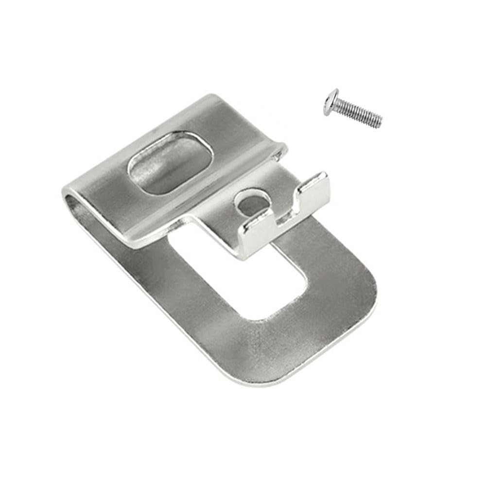 8 clip per cintura, in acciaio inox, per trapano e cintura, ganci di ricambio compatibili con utensili elettrici Dewalt 20 V DCD980 DCD985 DCD980L2 DCD985L2 DCD780