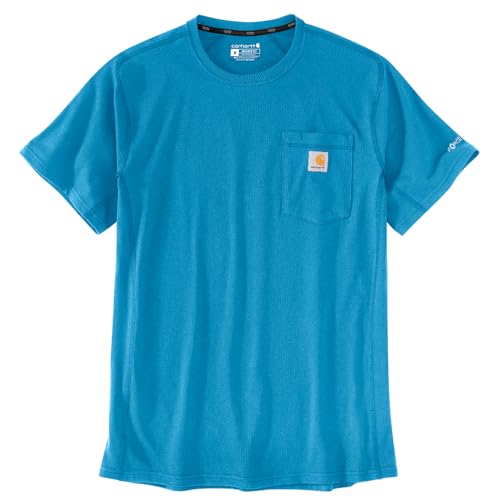 Image of Carhartt Men's Force Relaxed Fit Midweight Short-Sleeve Pocket T-Shirt