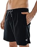 Größe: M - schwarze Badeshort, leichtes elastisches Material Ideal, um den ganzen tag bei heißem Wetter zu tragen